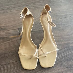 Gigi Strappy Mid Heel Sandal